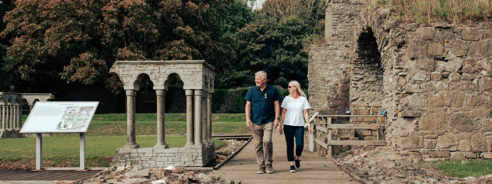 Rushen Abbey Walk Isle of Man
